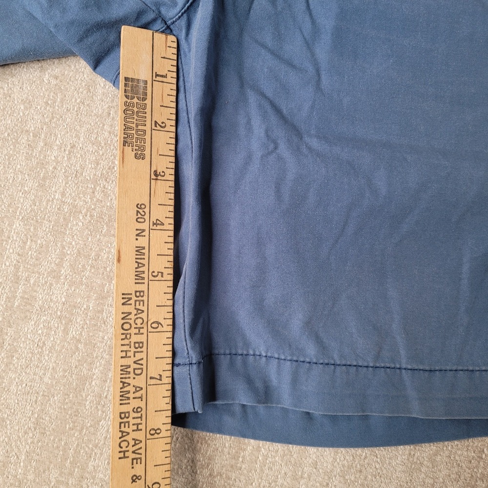 Patagonia Mens Chino Style Walking Shorts Flat Front Size 30 Blue - Picture 4 of 9